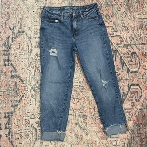 Old Navy Dark Blue Boyfriend Jeans